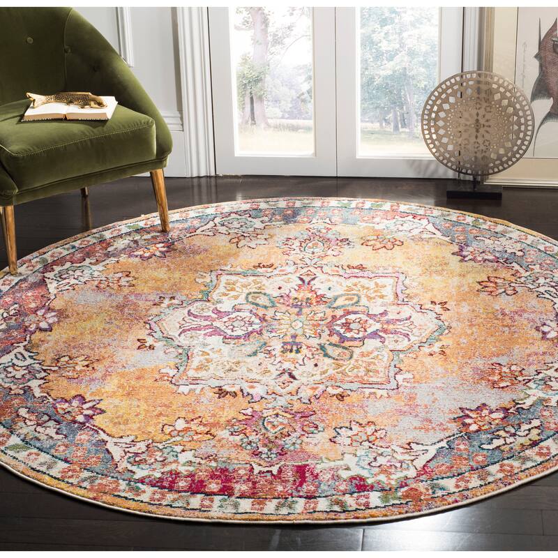 SAFAVIEH Savannah Zakiyyah Boho Oriental Polyester Rug