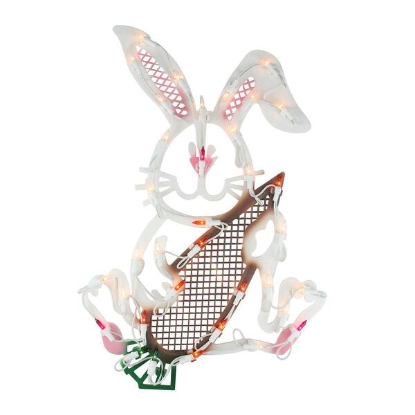 Shop 18 Lighted Easter Bunny Rabbit Spring Window Silhouette