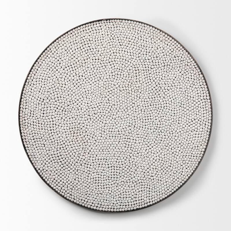 Varoona Wall Object With Rudraksha Stones