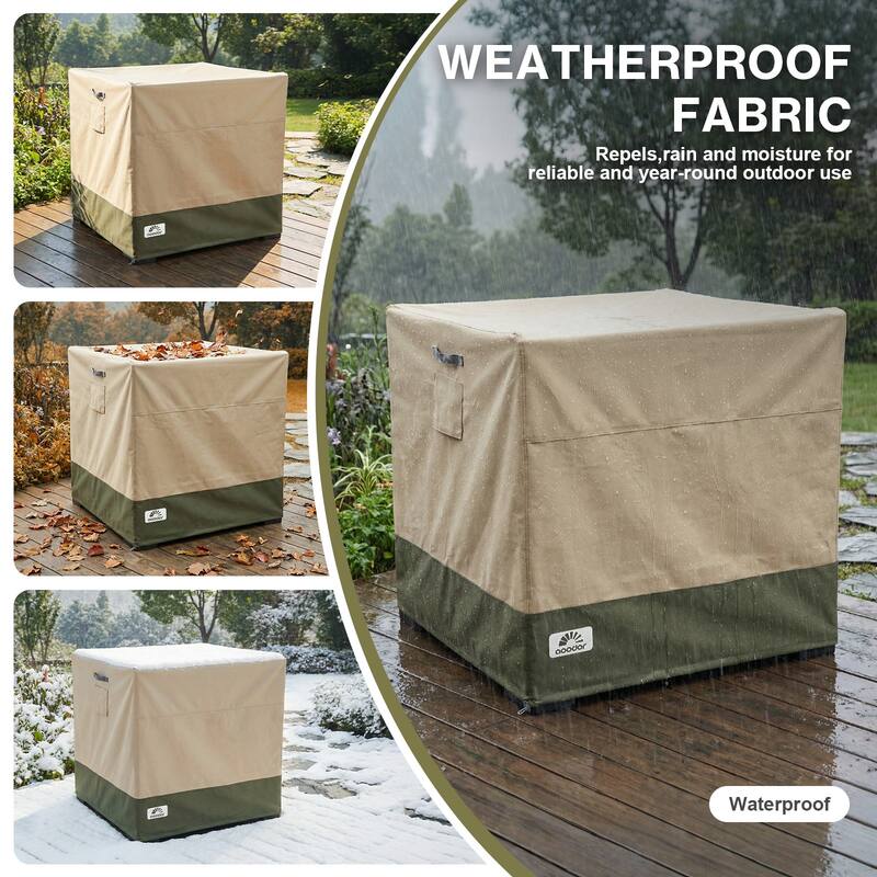 Aoodor Heavy Duty Patio Chair Cover with Air Vents for Cube Chair/Deep Seat/Outdoor Swivel