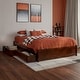 preview thumbnail 75 of 190, Barcelona Panel Platform Bed with Storage Drawers Walnut - Full
