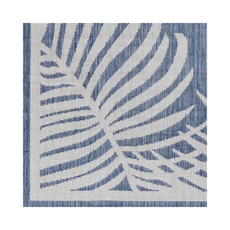 Livabliss Long Beach Outdoor Safe Tropical Area Rug