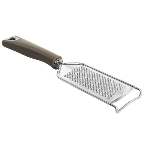 Stainless Steel Handheld Grater and Zester Utensil - One Piece