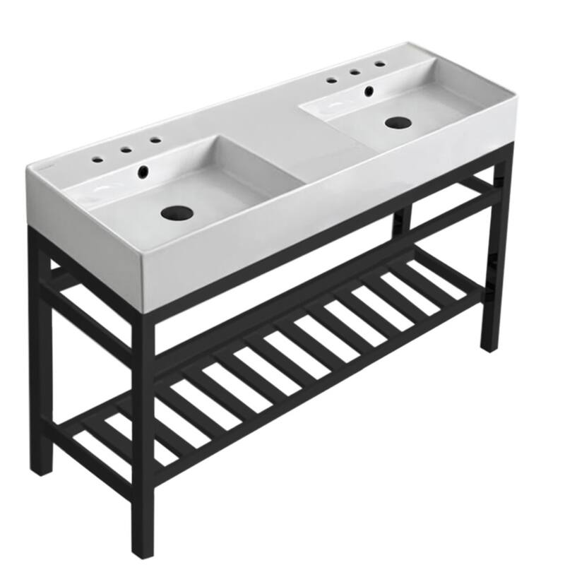 Nameeks Scarabeo 5143-CON2-Six Hole Teorema 2 47-13/16" Rectangular