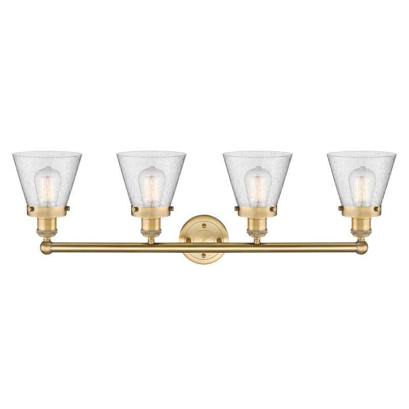 Innovations Lighting Cone - 4 Light 34" Bath Vanity Light
