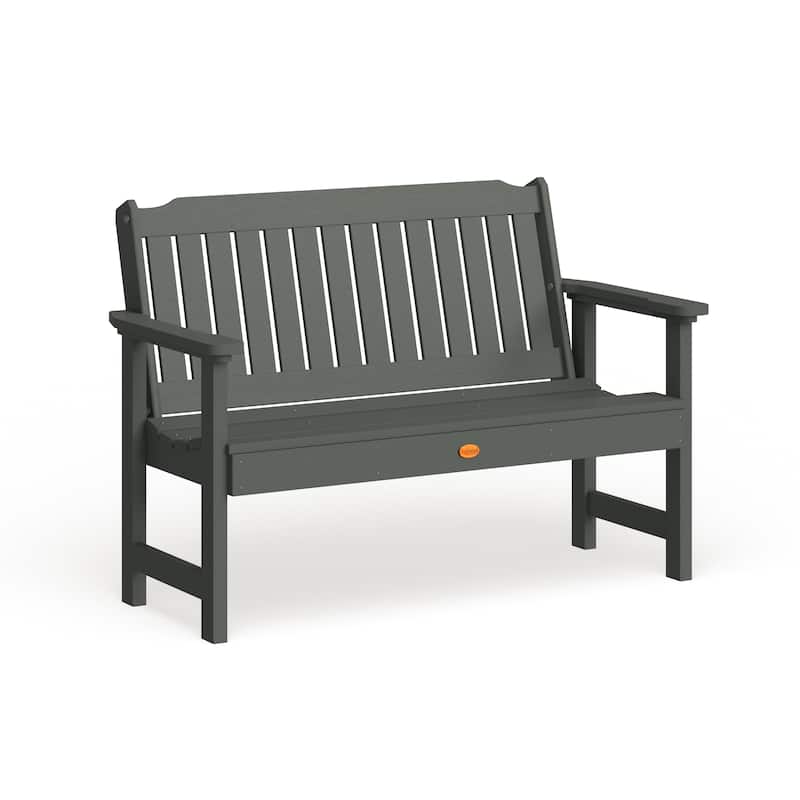 HIGHWOOD Lehigh 5-foot Eco-friendly Synthetic Wood Garden Bench - Coastal Teak