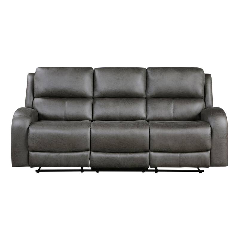 Fremont & Park Mabel Polished Microfiber 3-Piece Manual Reclining Sofa Set