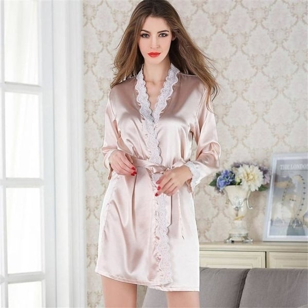 plus size white dressing gown