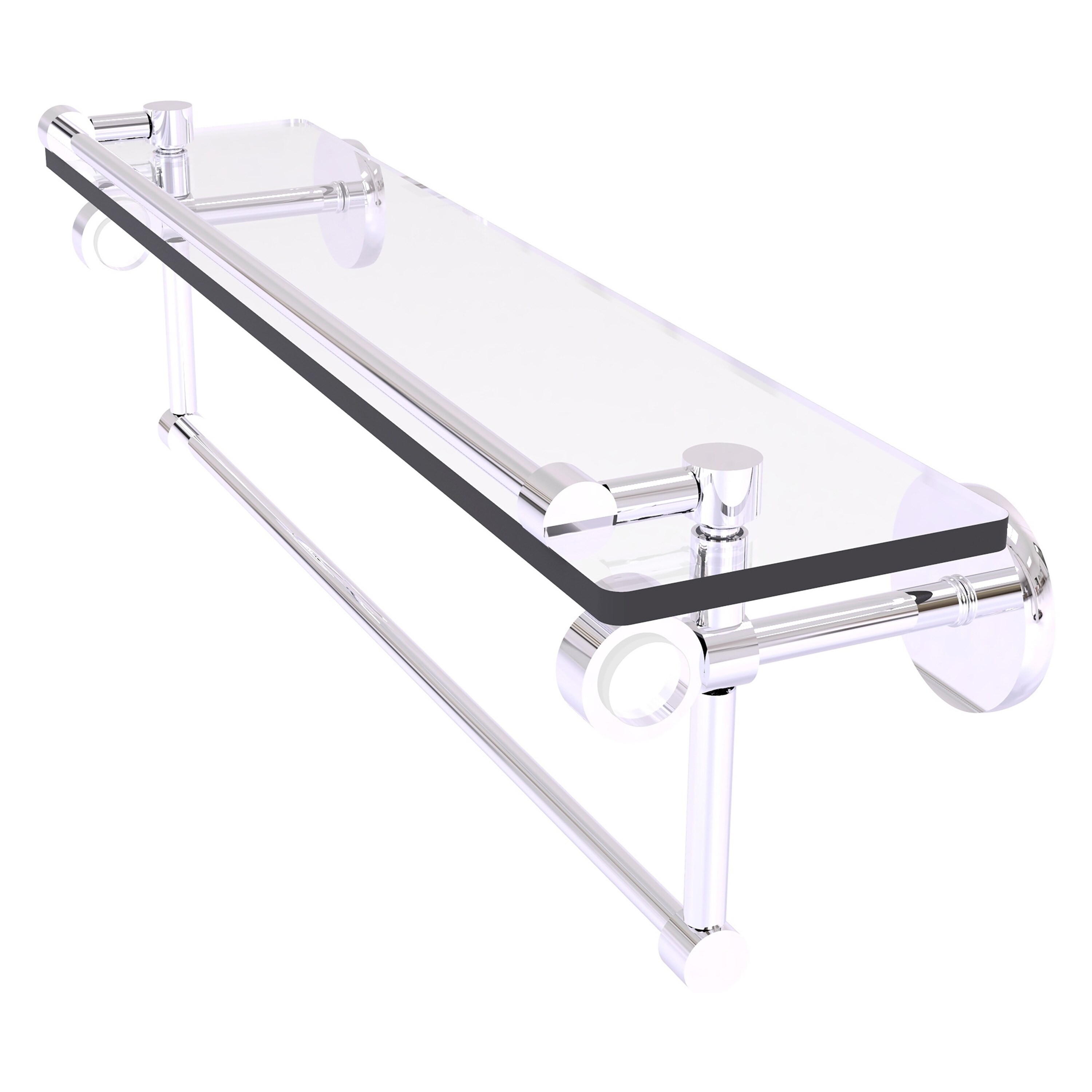 Allied Brass Clearview 28'' Towel Bar for Glass Shower Door