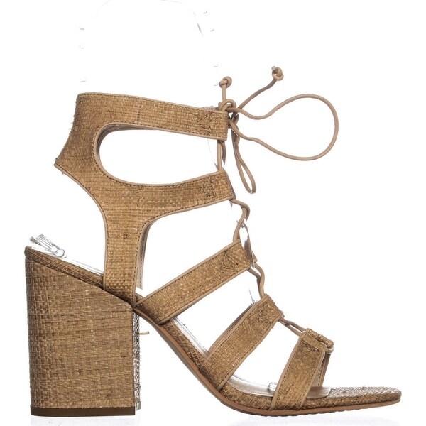 raffia heeled sandals