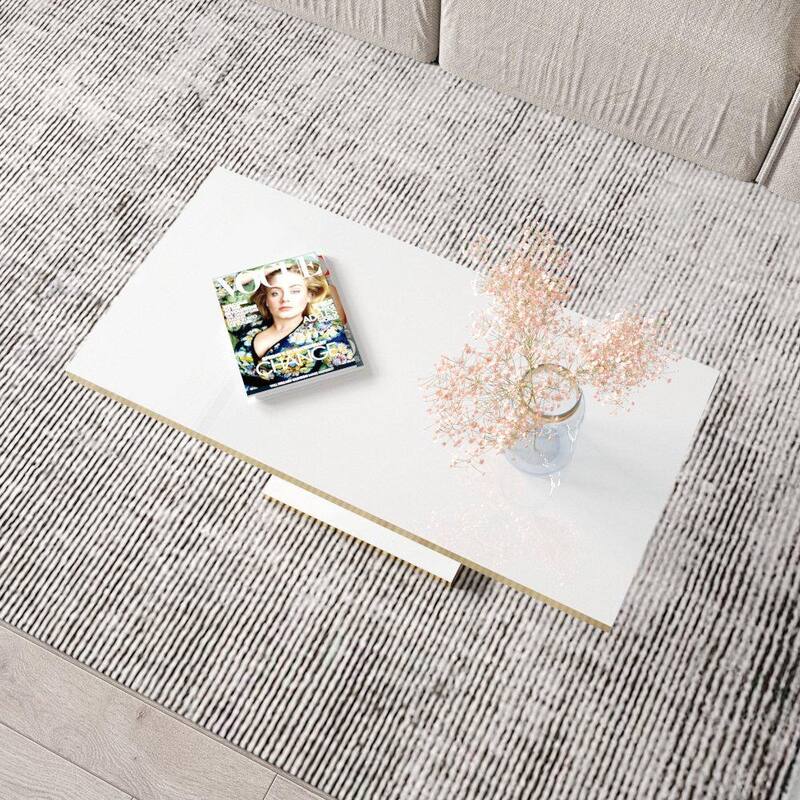 Cross 47" Coffee Table