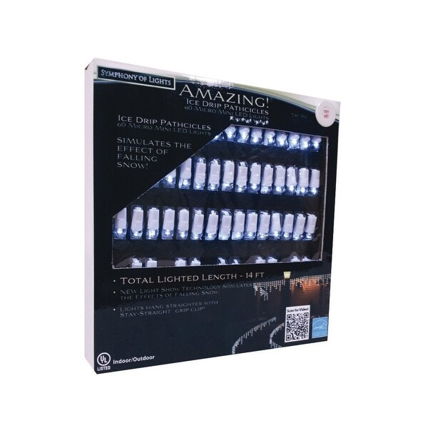 Brite Star 48 755 23 Ice Drip Pathcicles 11 Crystal White