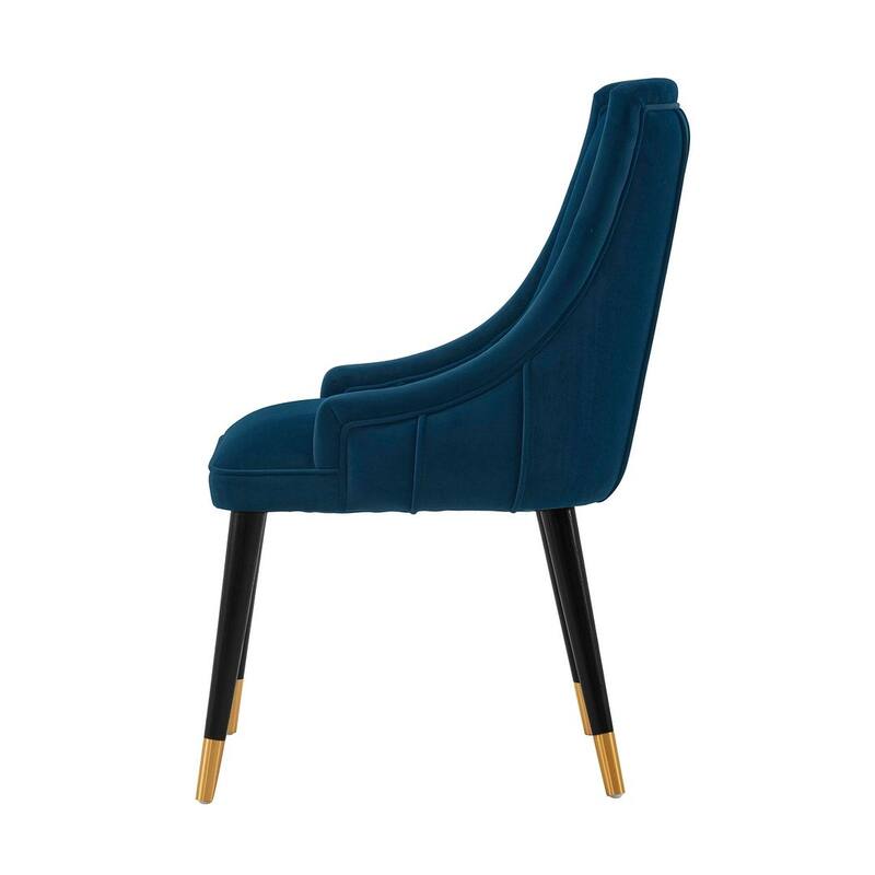 Manhattan Comfort Modern Eda Velvet Dining Chair