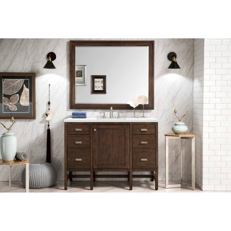James Martin Vanities E444-V48-3WZ Addison 48" Free Standing Single