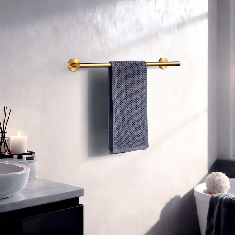 WOWOW Mutiple Length Wall Mounted Stainless Steel Towel Bar