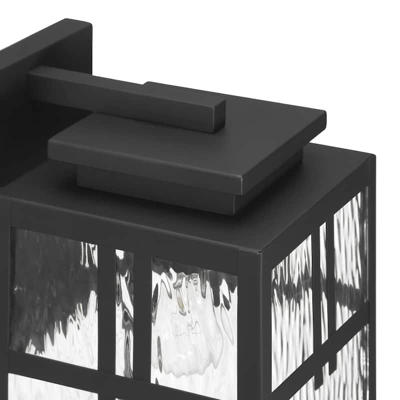 Hunter Aspenbrook Outdoor WeatherMax Wall Light - Modern, Mission - Porch, Patio, Garage - Wet Rated!