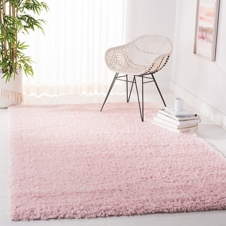 SAFAVIEH Madrid Shag Alisee Solid 2-inch Thick Rug