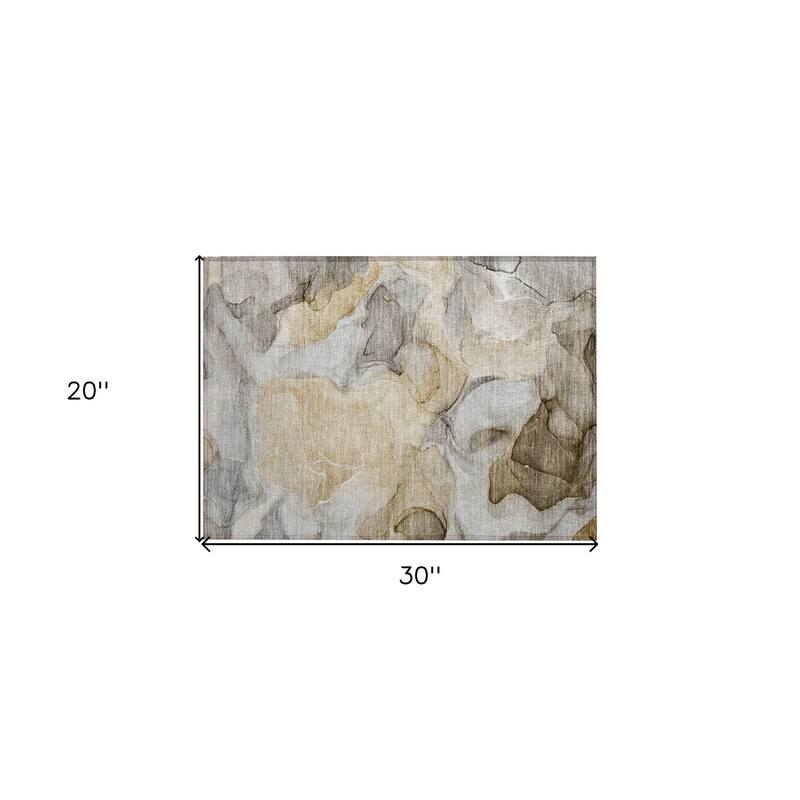 Varo Modern Art-Inspired Weather Resistant Versatile Elegance Outdoor Rug