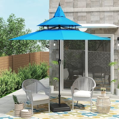 Maypex 9-foot Pagoda Market Umbrella