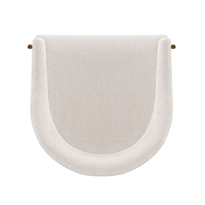 Manhattan Comfort Modern Kaya Pleated Velvet Dining Chair