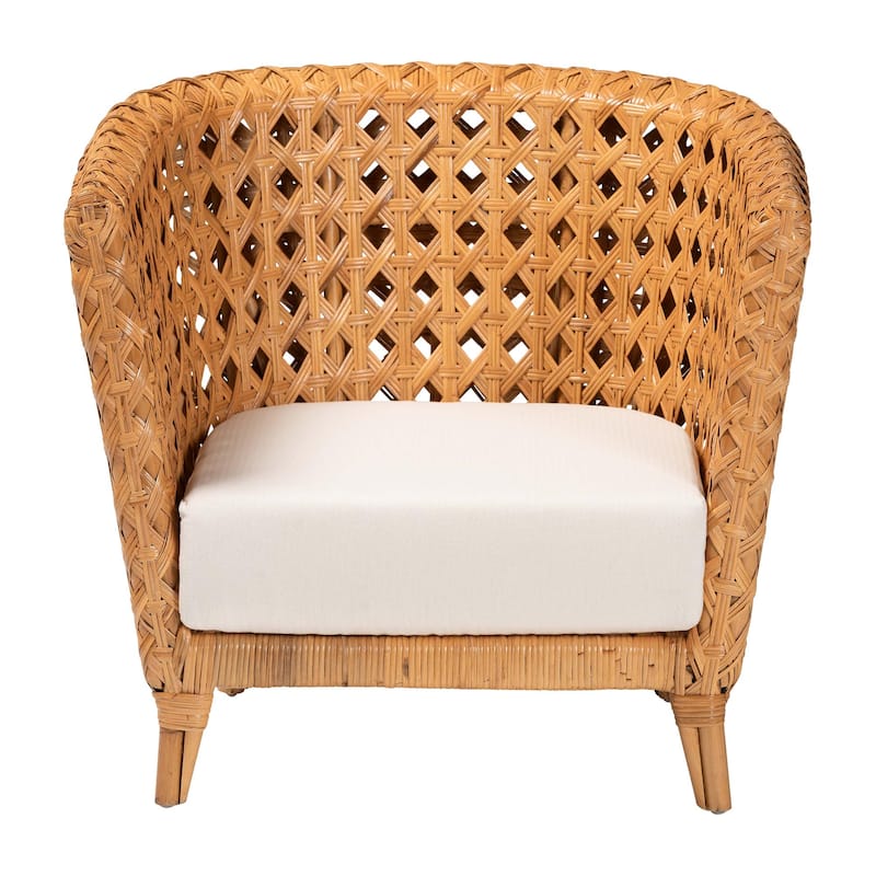 Daiwa Bohemian Light Honey Ratan Accent Chair