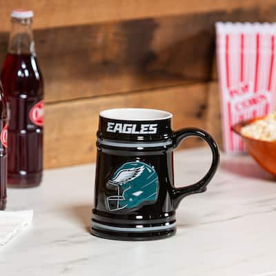 Philadelphia Eagles 24 oz Ceramic Stein Mug