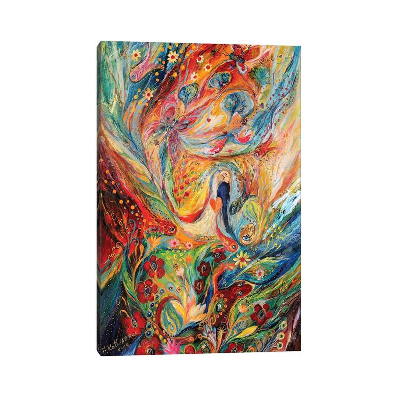 iCanvas "The Angels On Wedding Triptych. Middle Panel" by Elena Kotliarker Canvas Print