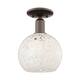 Option Oil Rubbed Bronze / White Mouchette