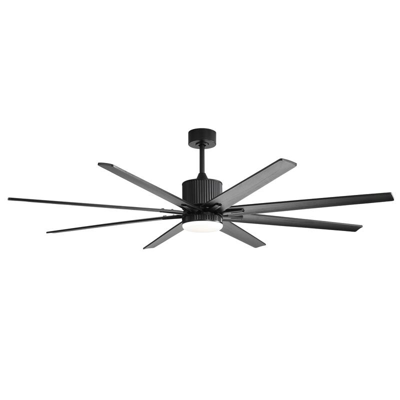 Modern Ceiling Fan With Light Smart Life APP Remote Control Timer For Alexa Google Bedroom Farmhouse