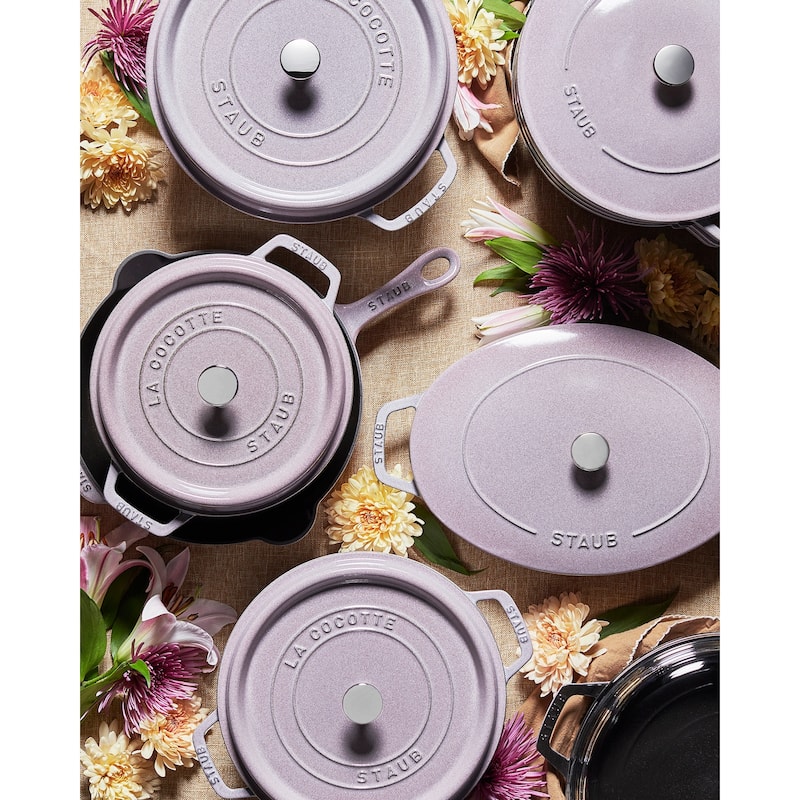 STAUB Cast Iron 5.5-qt Round Cocotte