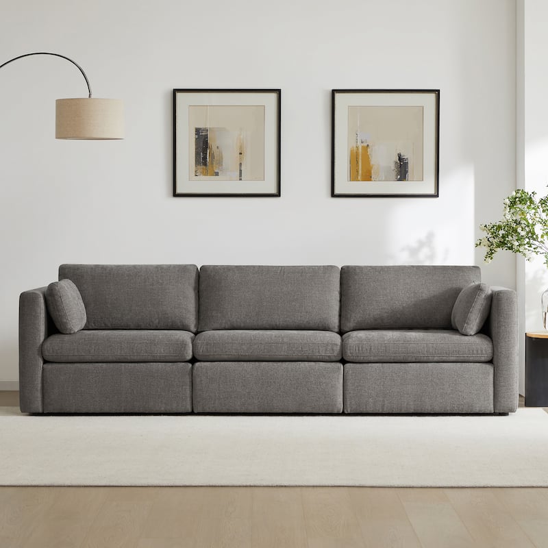 Celia Oversized Modular Sectional Fabric Sofa Set