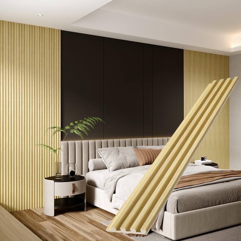 4 Pack Acoustic Wood Wall Panels