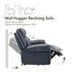 preview thumbnail 41 of 85, Leo Power Wall Hugger Reclining Sofa with Multi-Function Console