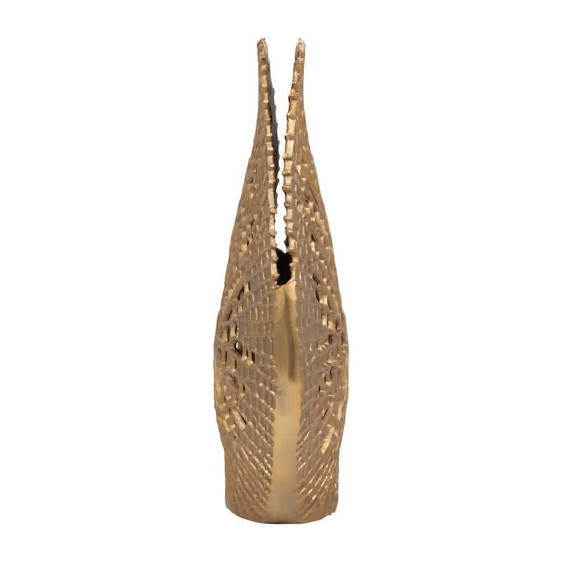 Sagebrook Home Aluminum Vase - Elevate Your Space With Elegant Decor