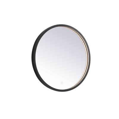 Elegant Lighting MRE6021 Pier 21" Diameter Modern Circular Aluminum