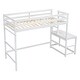 preview thumbnail 8 of 20, Twin High Loft Bed with Ladder Landing Platform, Ladders, Guardrails