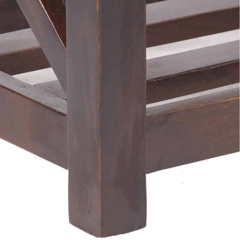 HERAT ORIENTAL Handmade Kilim Upholstered Storage Bench