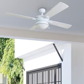 Copper Grove Ayre 52-inch White Outdoor 4-blade Ceiling Fan