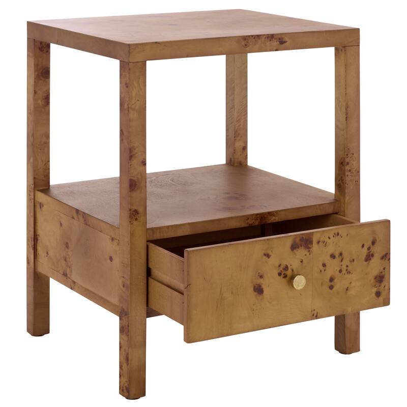 SAFAVIEH Home Willshine 1-Drawer Accent Table - 18"W x 16"D x 24"H