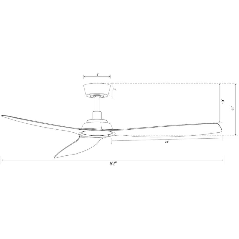 Lucci Air Moto 52-inch Ceiling Fan