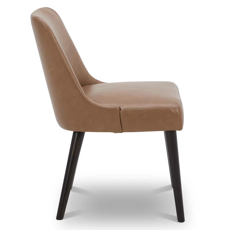 Spruce & Spring Lan Mid-Century Modern Dining Chair Set of 2