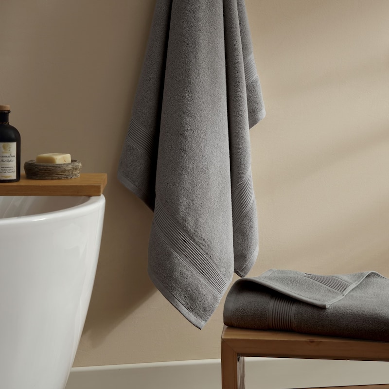SÖMN 2-Piece Supima Cotton Anti-Microbial Bath Towel Set