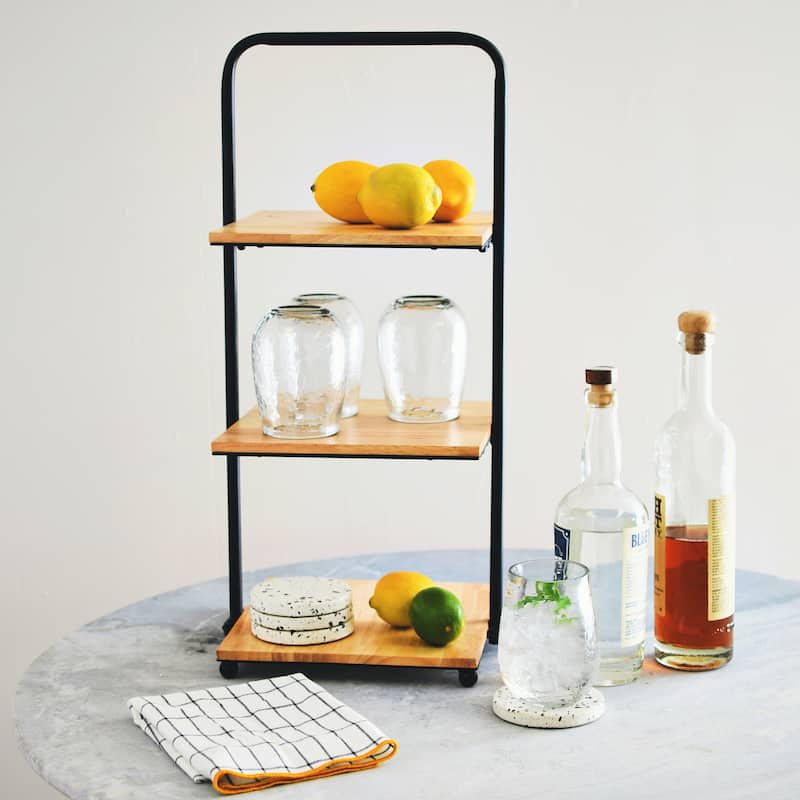Decorative Tray with 3 shelves