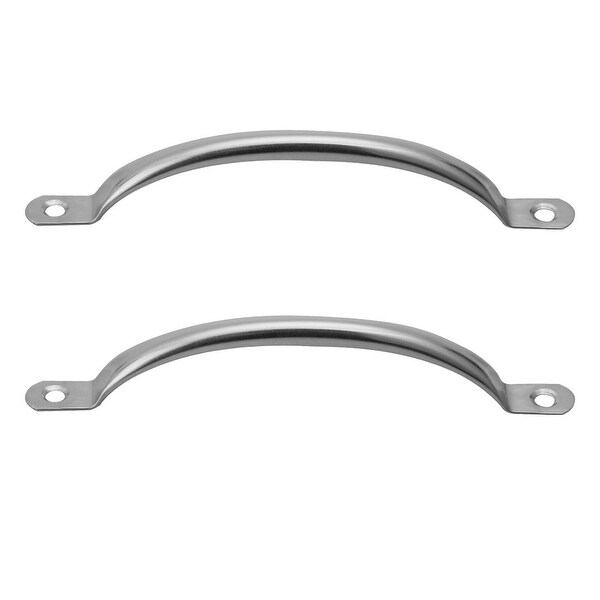 2pcs 145 x 15mm Metal Knobs Modern Style Knob Drawer Door Pull Handle Furniture Cabinet Wardrobe Dresser Plating Finish