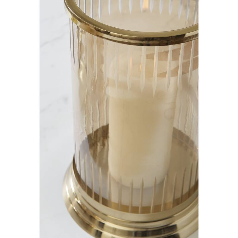 Signature Design by Ashley Aavinson Brown/Gold Candle Holder