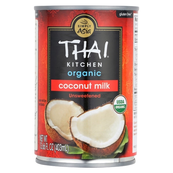 Thai Kitchen Organic Lite Coconut Milk - Case of 12 - 13.66 Fl oz.