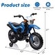 preview thumbnail 3 of 1, Kids Ride on Motorcycle 6V Electric Motorbike Licensed Honda