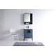 preview thumbnail 10 of 54, 24-inch Modern Bathroom Vanity Set w/ Vitreous China Sink Top