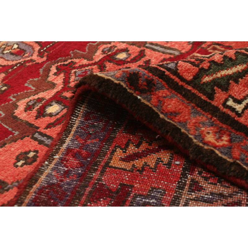 ECARPETGALLERY Hand-knotted Andelz Red Wool Rug - 3'6 x 6'8