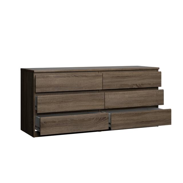 Porch & Den McKellingon 6-drawer Double Dresser